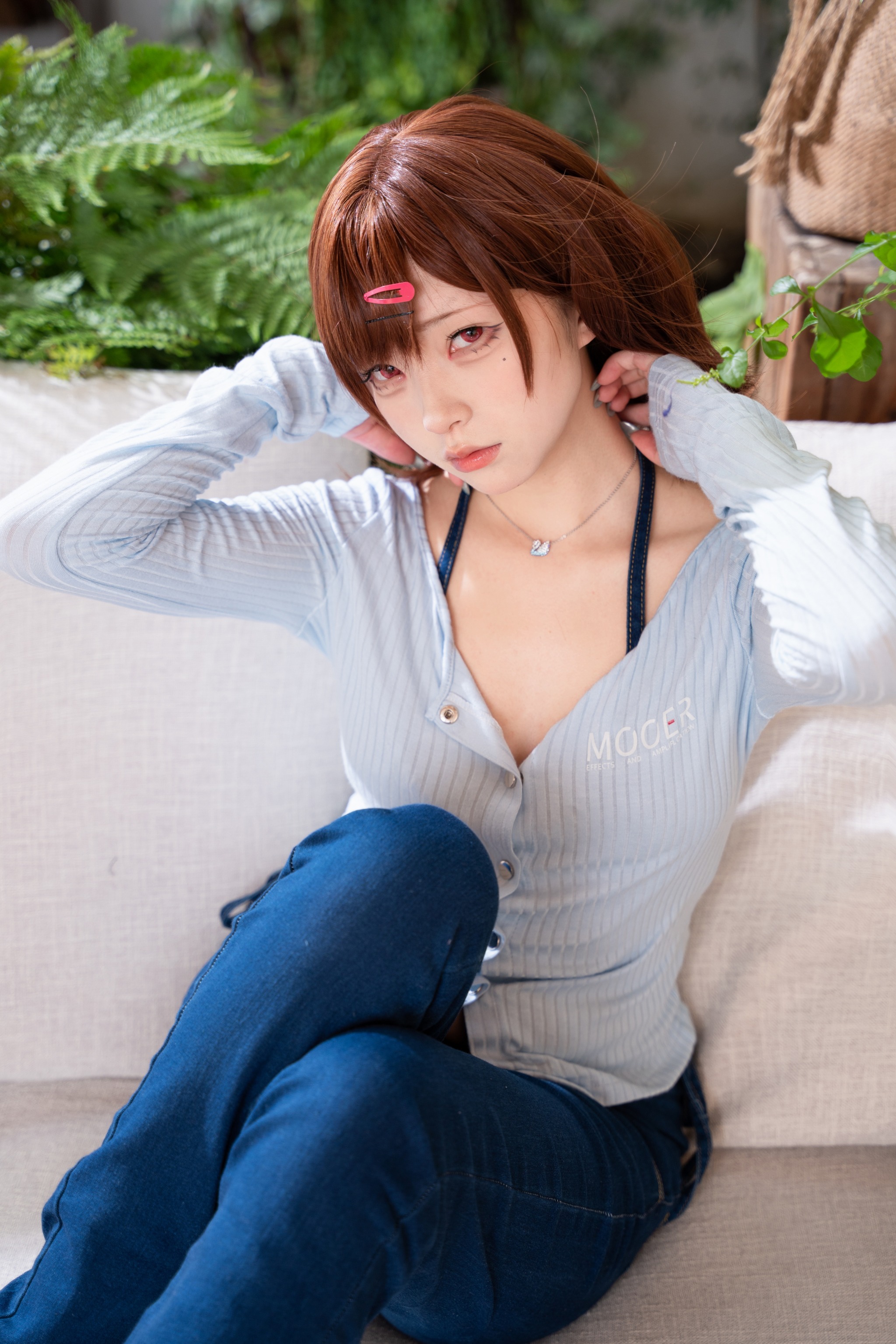 图片[1]-花铃 – NO.063 円香牛仔裤[54P]-XikXak
